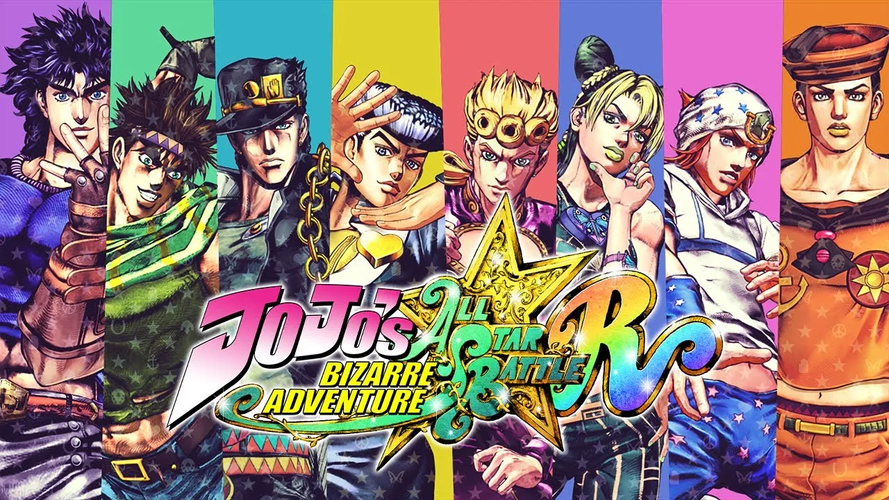 Jojo игры. Опенинг Джоджо. Jojo all Star Battle r. Jojo bizarre Adventure игра. Джотаро 5 часть.